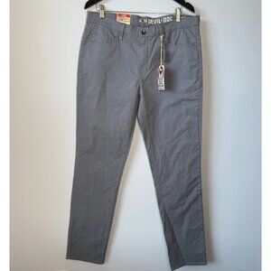 Devil-Dog Men’s Jeans Slim Fit Mens 34X34 Gray DD2007